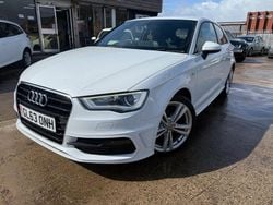 White Used 2014 Audi A3 S-Line Hatchback | £4,490 (Expensive)