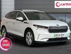 White Used 2024 Skoda Enyaq iV SUV | £22,750 (Expensive)