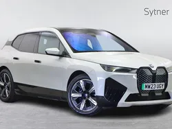 White Used 2023 BMW iX M Sport SUV | £48,500 (Fair price)