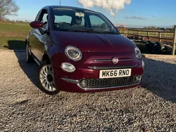 Red Used 2016 Fiat 500 Lounge Hatchback | £5,995 (Fair price)