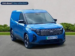 Blue New 2025 Ford E-Transit Limited Van | £25,690