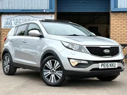 Silver Used 2015 Kia Sportage 3 SUV | £4,195
