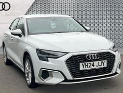 White Used 2024 Audi A3 e-tron Sport Hatchback | £20,584 (Good price)