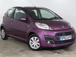 Mauve/purple Used 2013 Peugeot 107 Active Hatchback | £3,475 (Fair price)