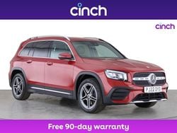 Red Used 2022 Mercedes GLB200 AMG line SUV | £24,299 (Good price)