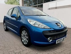 Blue Used 2007 Peugeot 207 Premium Hatchback | £1,995 (Fair price)