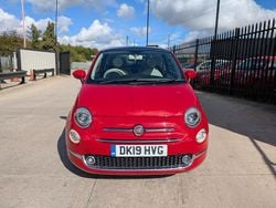 Red Used 2019 Fiat 500 Lounge Hatchback | £6,300 (Good price)