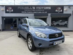 Blue Used 2009 Toyota RAV4 SUV | £3,995 (Fair price)