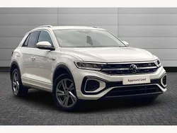White Used 2023 VW T-Roc R-line SUV | £25,850 (Fair price)