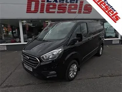 Black Used 2022 Ford Transit Custom Limited Van | £16,989 (Good price)