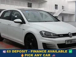 White Used 2016 VW Golf VII GTD Hatchback | £14,449 (Fair price)