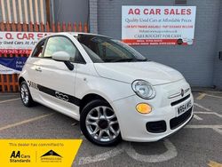 White Used 2014 Fiat 500S S Hatchback | £3,990 (Fair price)