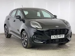 Black Used 2022 Ford Puma ST-Line Hatchback | £14,625 (Good price)