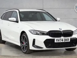 White Used 2024 BMW 330e M Sport Estate | £33,850 (Super price)