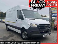 White Used 2021 Mercedes Sprinter Progressive Van | £17,995 (A bit pricey)