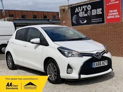 White Used 2016 Toyota Yaris Multidrive S Hatchback | £7,990