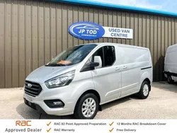 Silver Used 2021 Ford Transit Custom Limited Van | £15,995 (Fair price)