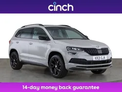 Grey Used 2021 Skoda Karoq SportLine SUV | £21,899 (Fair price)