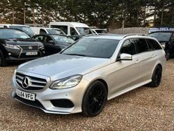 Silver Used 2014 Mercedes E220 AMG line Estate | £7,450 (Fair price)