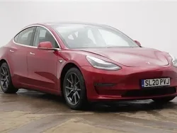 Red Used 2020 Tesla Model 3 Long Range Sedan | £14,995 (Good price)