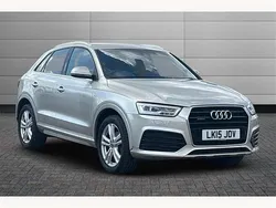 Silver Used 2015 Audi Q3 S-Line SUV | £13,990 (Fair price)