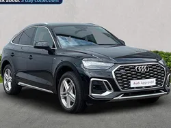 Black Used 2022 Audi Q5 Sportback S-Line SUV | £35,301 (Fair price)