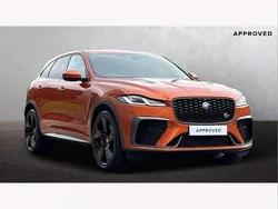Atacama orange Used 2021 Jaguar F-Pace SVR SUV | £51,150