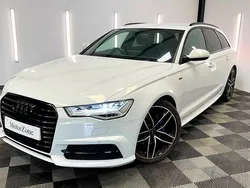 White Used 2016 Audi A6 S-Line Estate | £10,450 (Fair price)