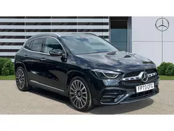 Black Used 2023 Mercedes GLA220 AMG Line Premium Plus SUV | £37,301 (Expensive)