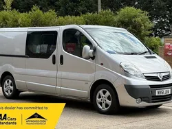 Silver Used 2011 Vauxhall Vivaro Sportive Van | £8,990