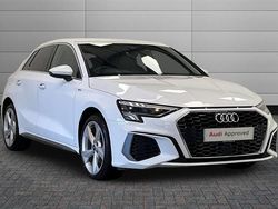 Ibis white Used 2022 Audi A3 e-tron S-Line Hatchback | £21,790 (Fair price)