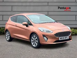 Chrome copper orange Used 2018 Ford Fiesta Zetec Hatchback | £8,495 (Fair price)