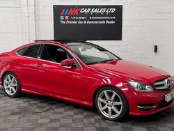 Red Used 2015 Mercedes C250 Sport Edition Coupe | £8,995 (Super price)