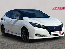 White Used 2023 Nissan Leaf Tekna Hatchback | £12,475 (Fair price)