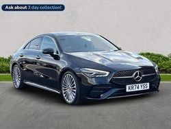 Black Used 2024 Mercedes CLA180 AMG Line Premium Sedan | £28,599 (Fair price)