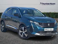 Blue Used 2022 Peugeot 3008 Allure Premium SUV | £19,000 (Fair price)