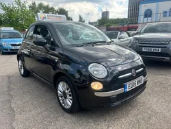 Black Used 2015 Fiat 500 Lounge Hatchback | £2,990 (Good price)