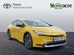 Yellow New 2025 Toyota Prius Hatchback | £34,950 (Fair price)