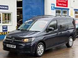 Starlight blue metallic Used 2025 VW Caddy Maxi Life MPV | £25,995 (Super price)