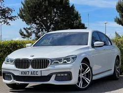 White Used 2017 BMW 730 M Sport Sedan | £21,995 (Fair price)