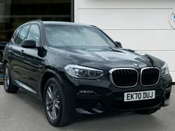 Black Used 2020 BMW X3 M Sport SUV | £28,500 (Fair price)