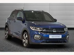Blue Used 2023 VW T-Cross R-line SUV | £19,295 (Fair price)