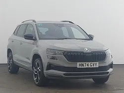 Grey Used 2024 Skoda Karoq SportLine SUV | £31,298 (Expensive)
