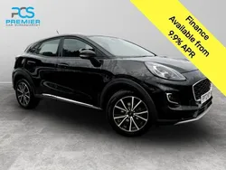 Agate black (premium paint) Used 2022 Ford Puma Gen-E Titanium SUV | £12,495 (Good price)