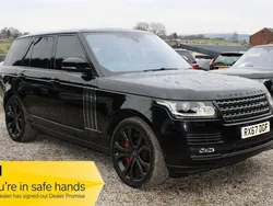 Black Used 2017 Land Rover Range Rover SVAutobiography Dynamic Black SUV | £41,950