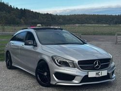 Silver Used 2015 Mercedes CLA180 AMG Sedan | £13,990 (Fair price)