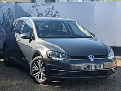 Grey Used 2018 VW Golf VII SE Hatchback | £12,495 (Fair price)