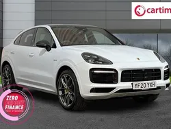 White Used 2020 Porsche Cayenne SUV | £48,999 (A bit pricey)