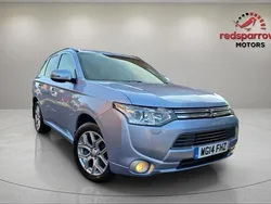 Silver Used 2014 Mitsubishi Outlander P-HEV Estate | £6,599 (Fair price)