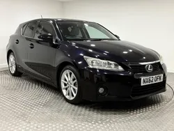 Black Used 2012 Lexus CT200h Hatchback | £7,995 (Fair price)